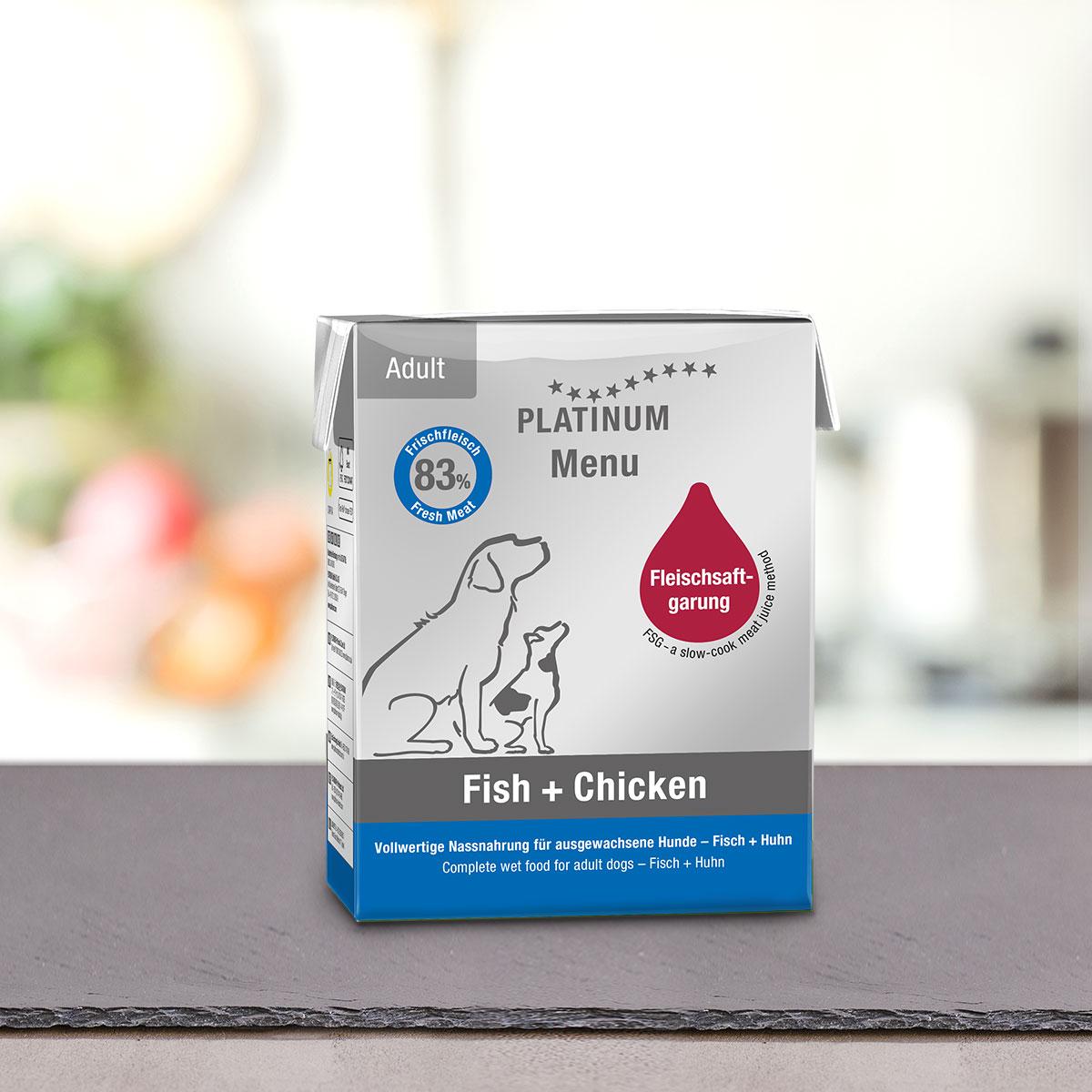 Menu Adult Peixe & Frango