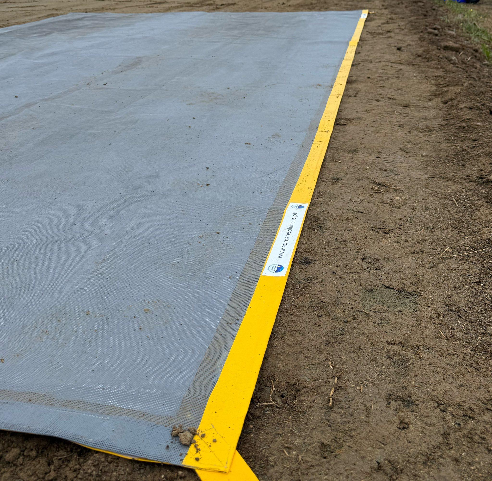 Tapete ambiental  5x3 para desporto automóvel e industria