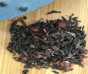 Chá frutos do bosque