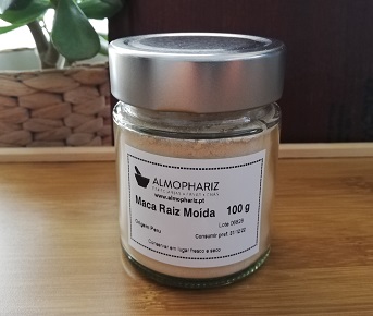 Maca raiz moída