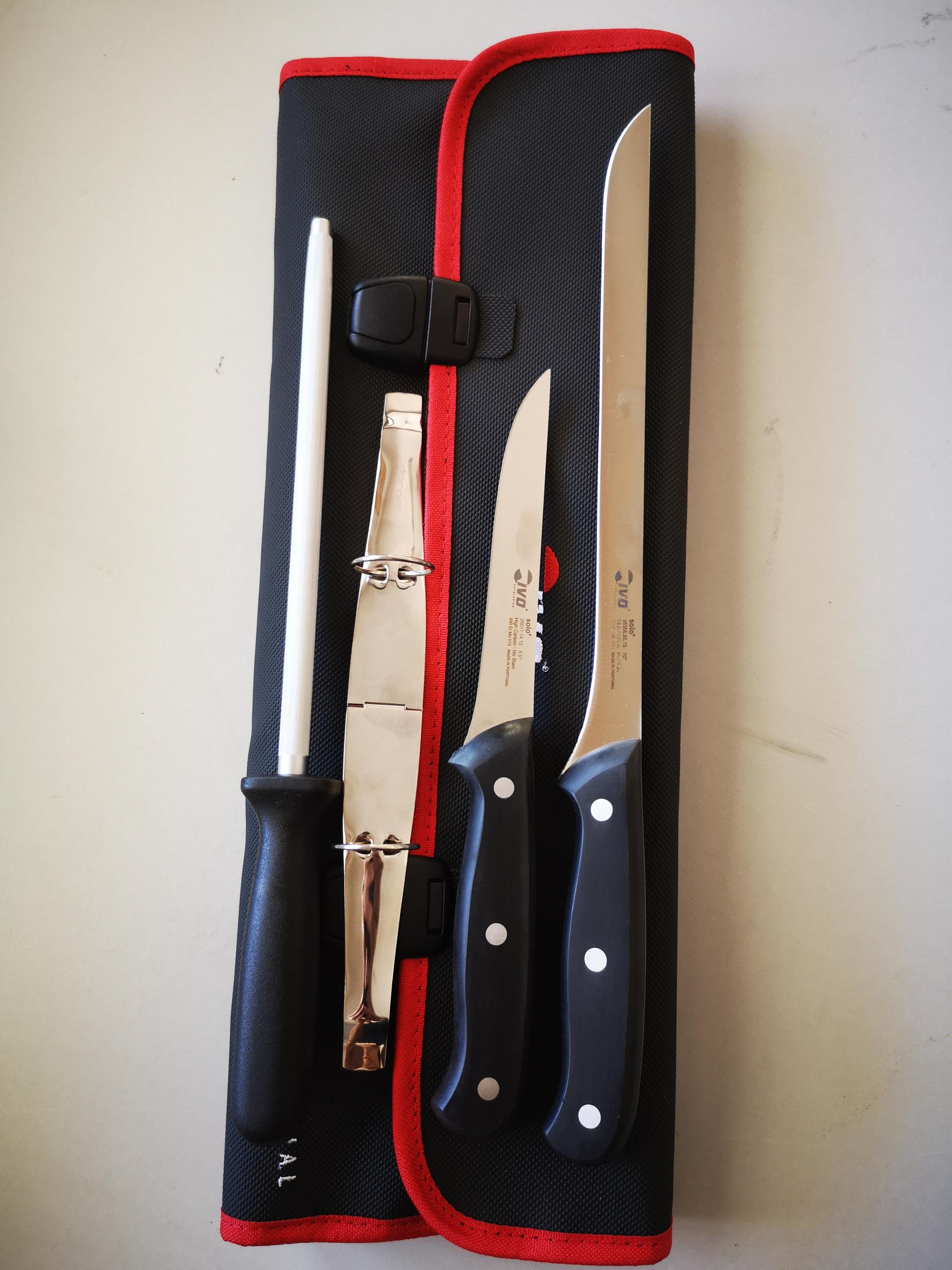 Kit Facas Profissional P/ Corte de Presunto