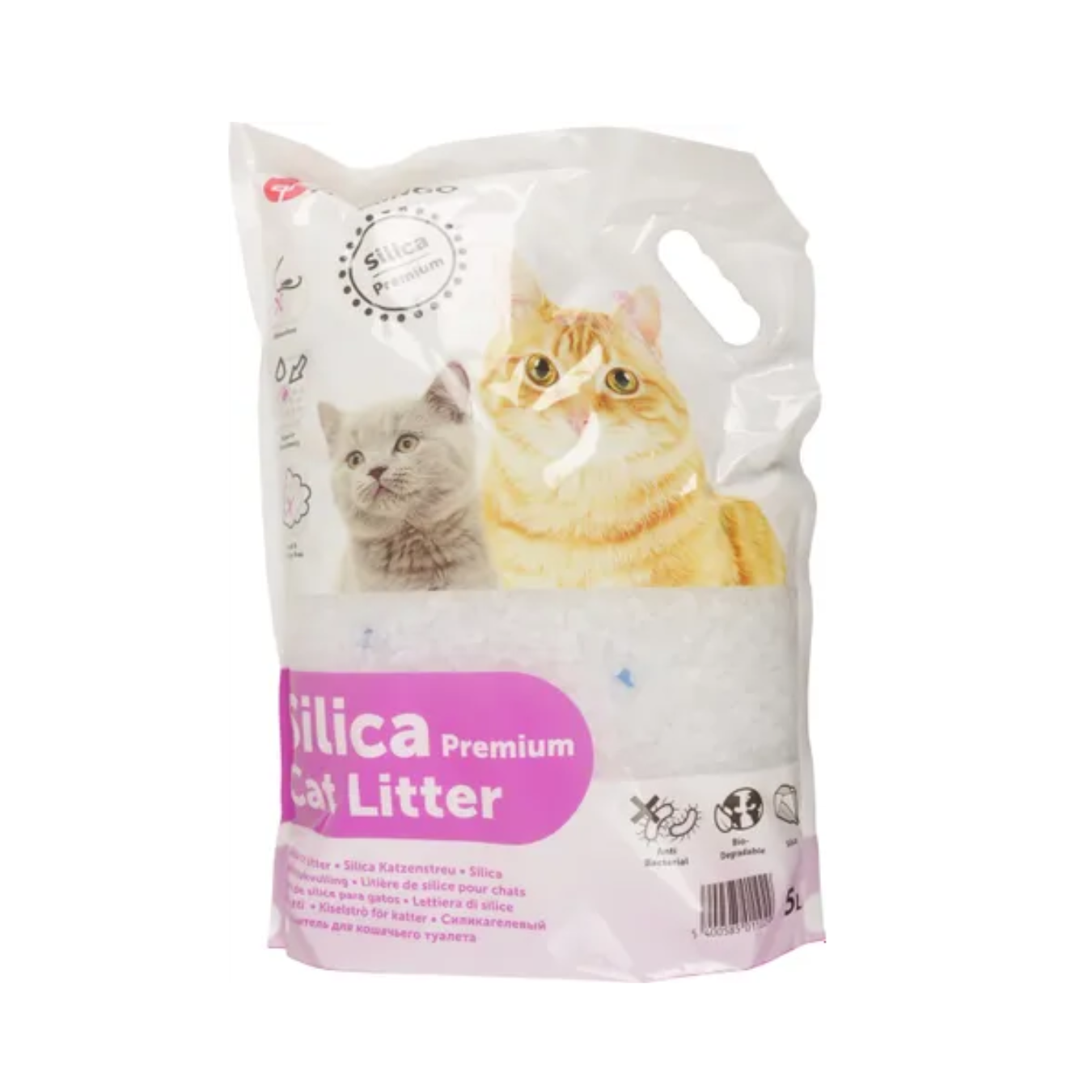 10L Litire pour chat Silica - GRANULS GROS