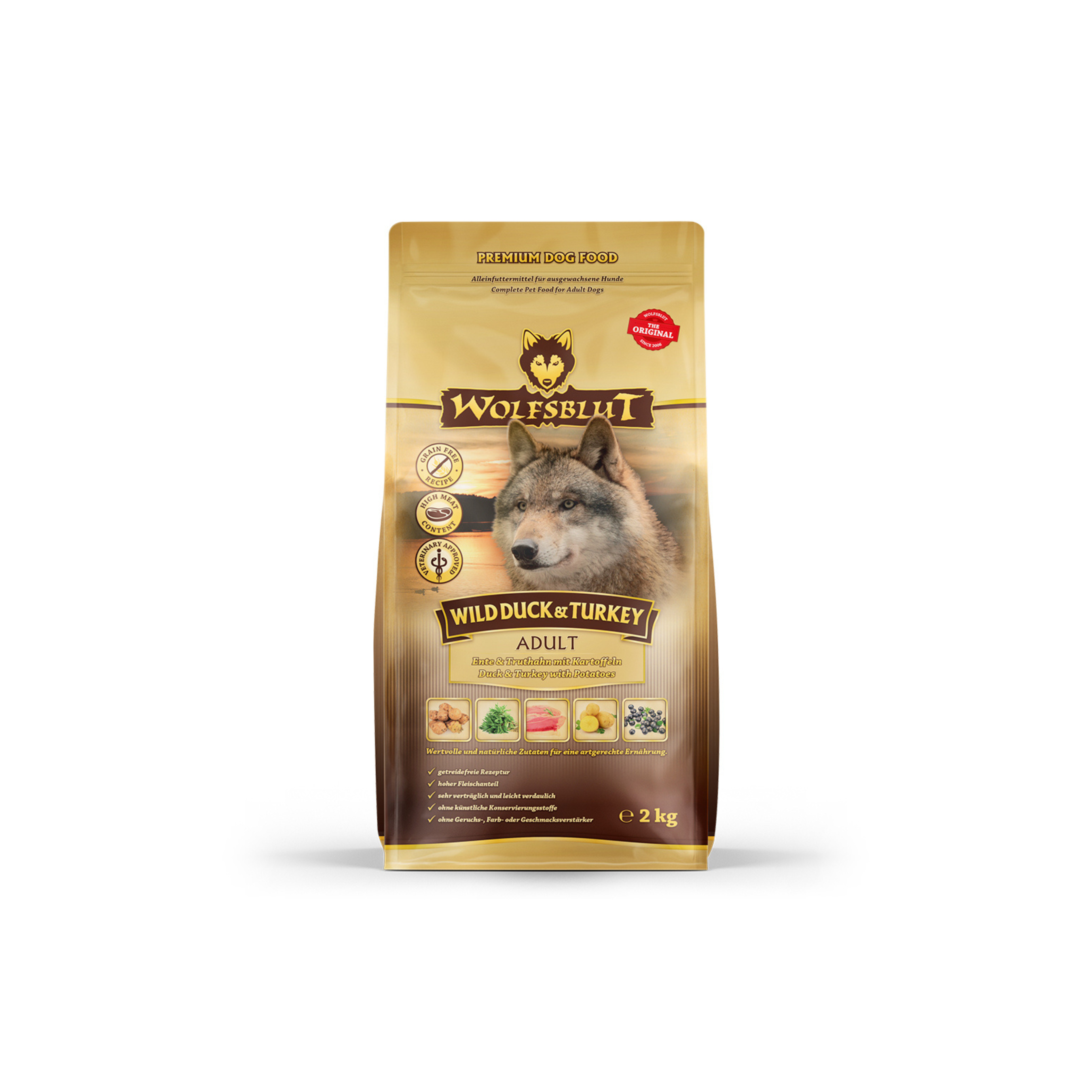 Wolfsblut Adult Wild Duck & Turkey (2 kg)