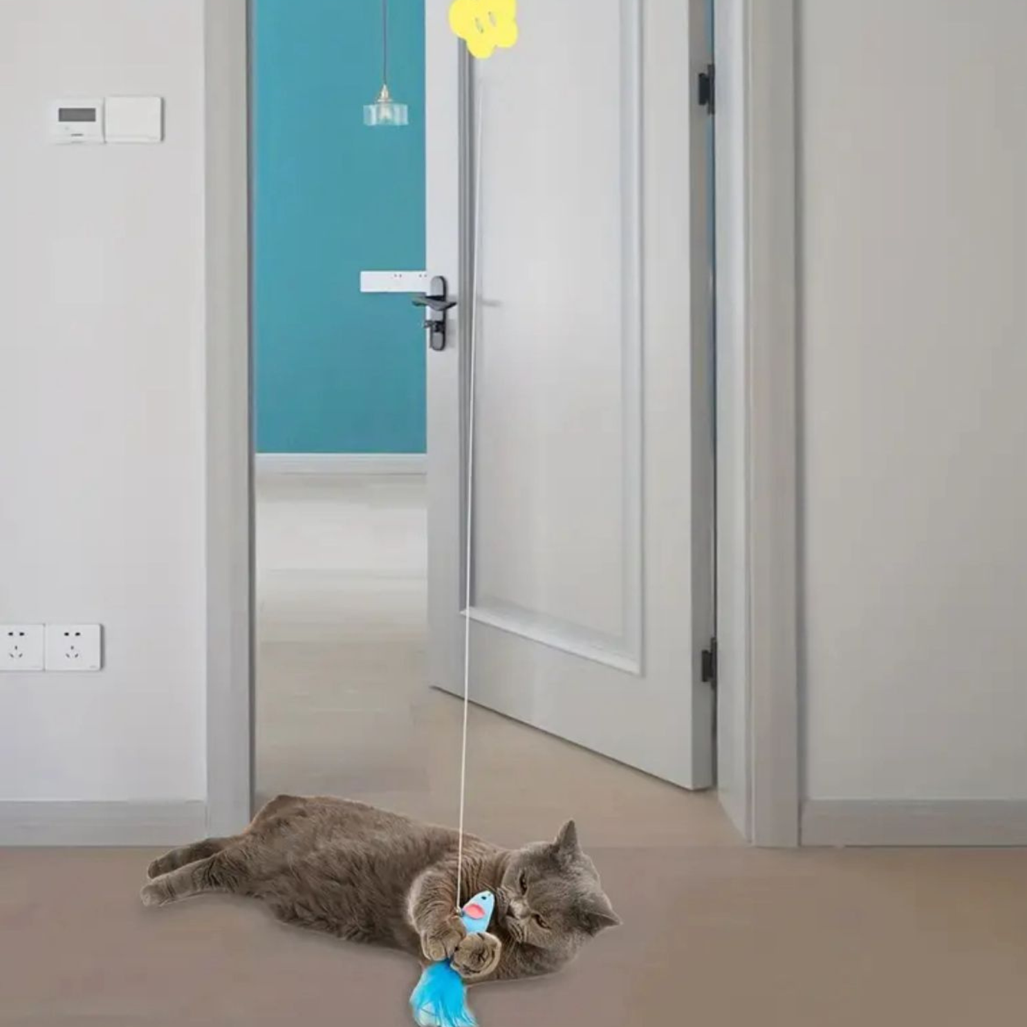 Jeu de Plumes Interactif pour Chats