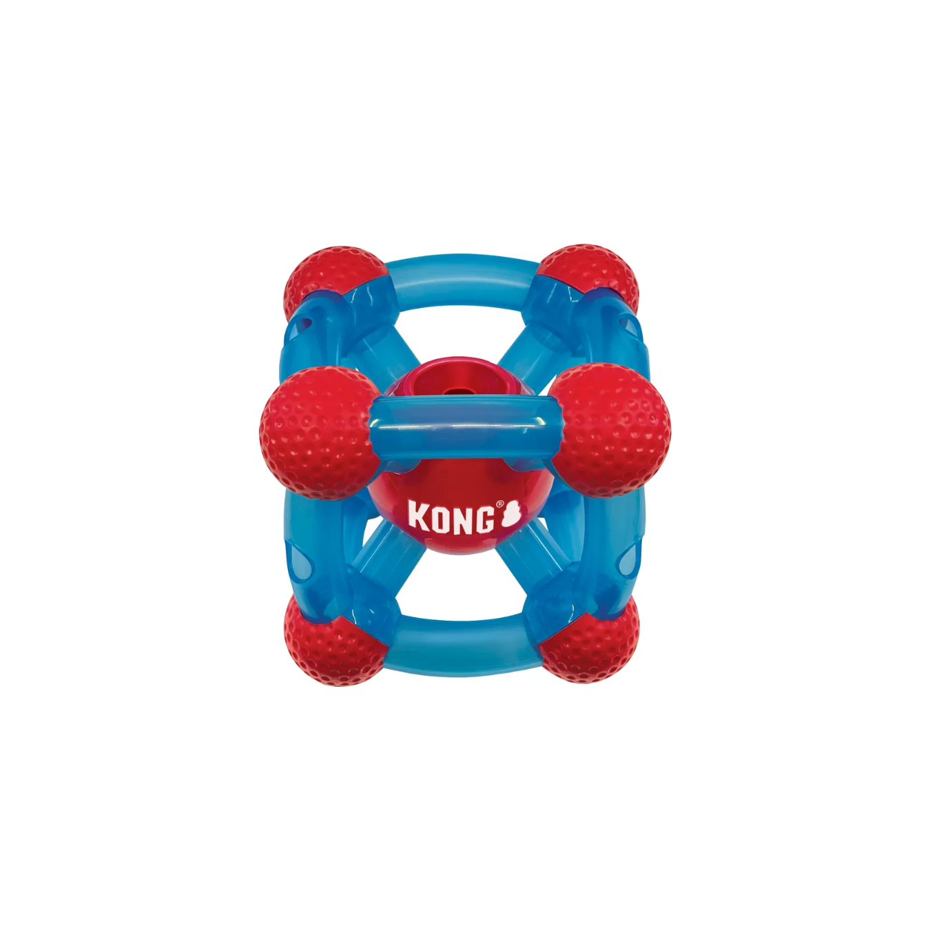  KONG Jouet Rcompenses Tinker Cube Bleu