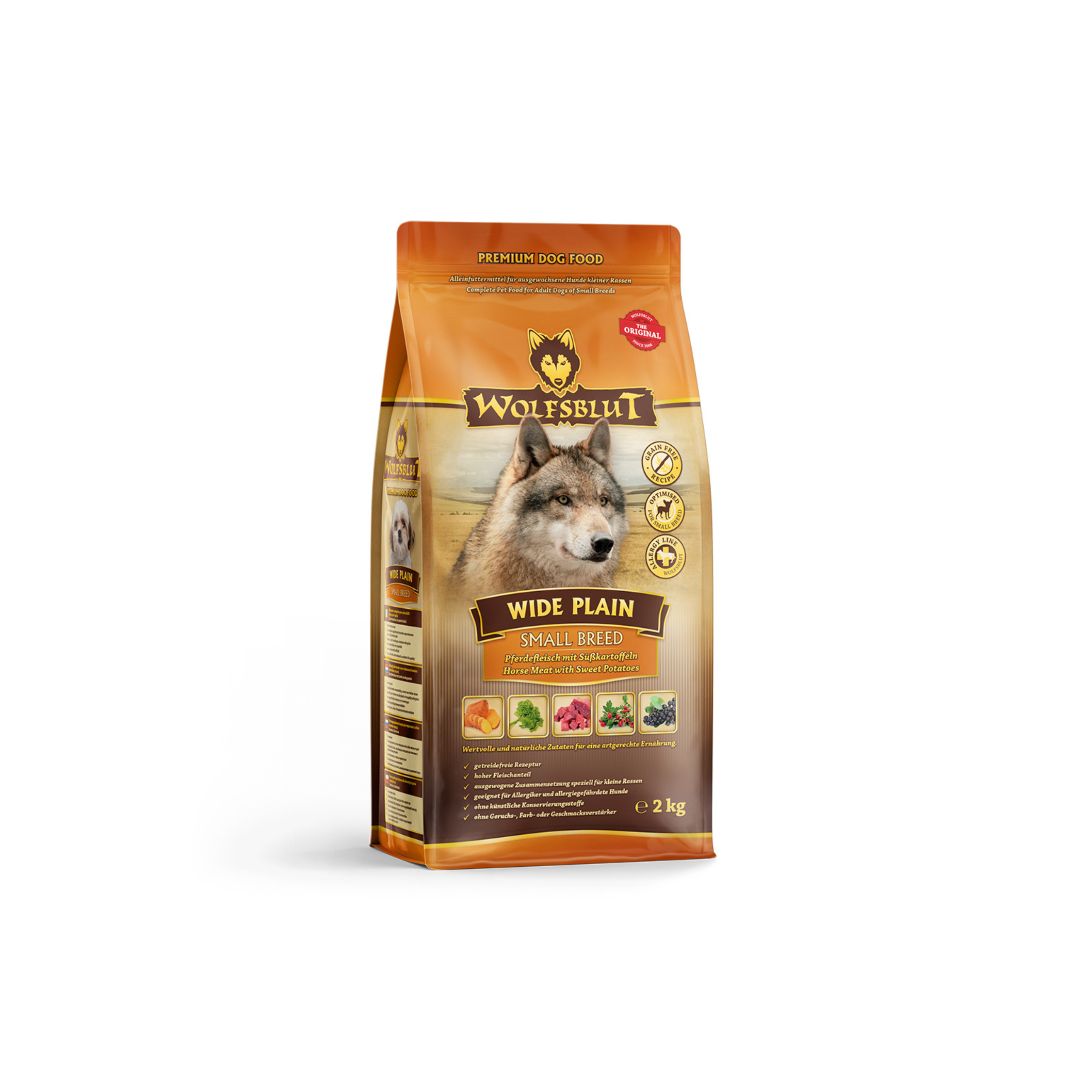 Wolfsblut Adult Small Breed Wide Plain (2 kg)
