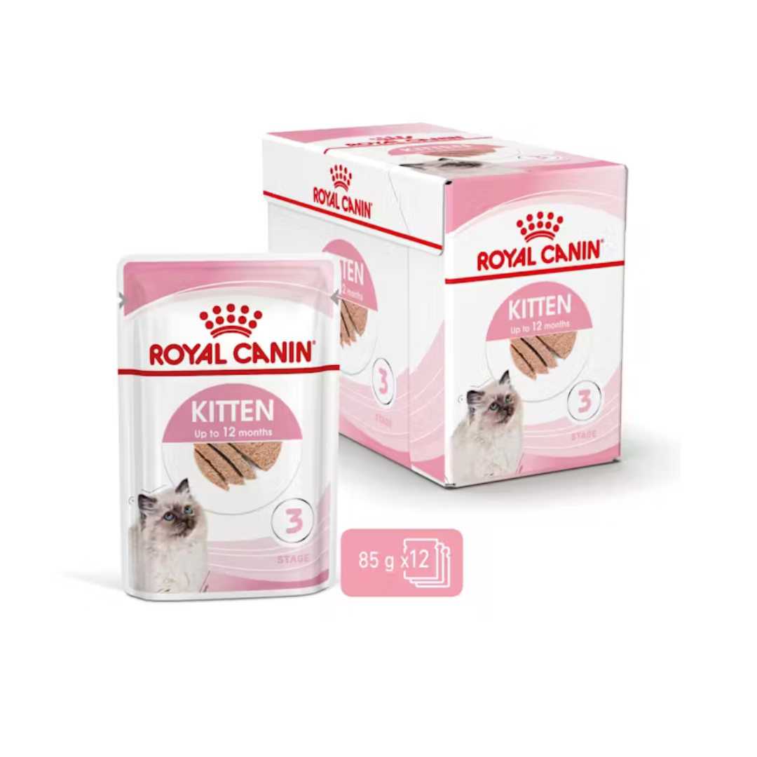 Kitten Mousse 12x85g- Aliment Humide- Royal Canin