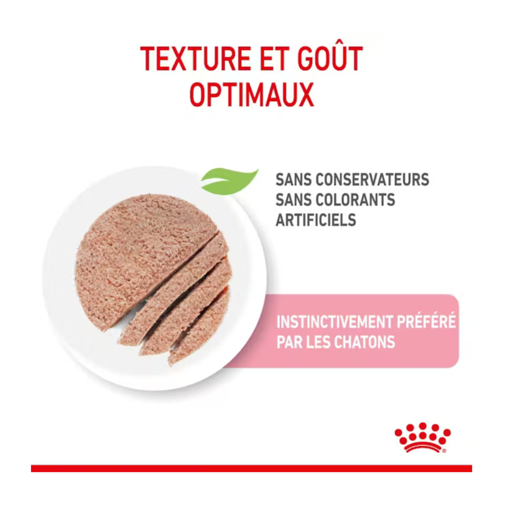 Kitten Mousse 12x85g- Aliment Humide- Royal Canin