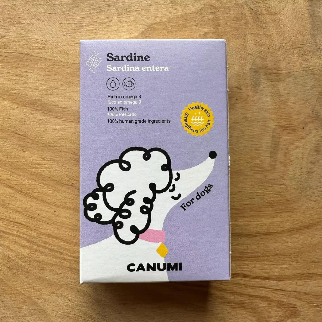 05.1 - Sardine entire - Conserves Artisanales 100% naturelle - CANUMI