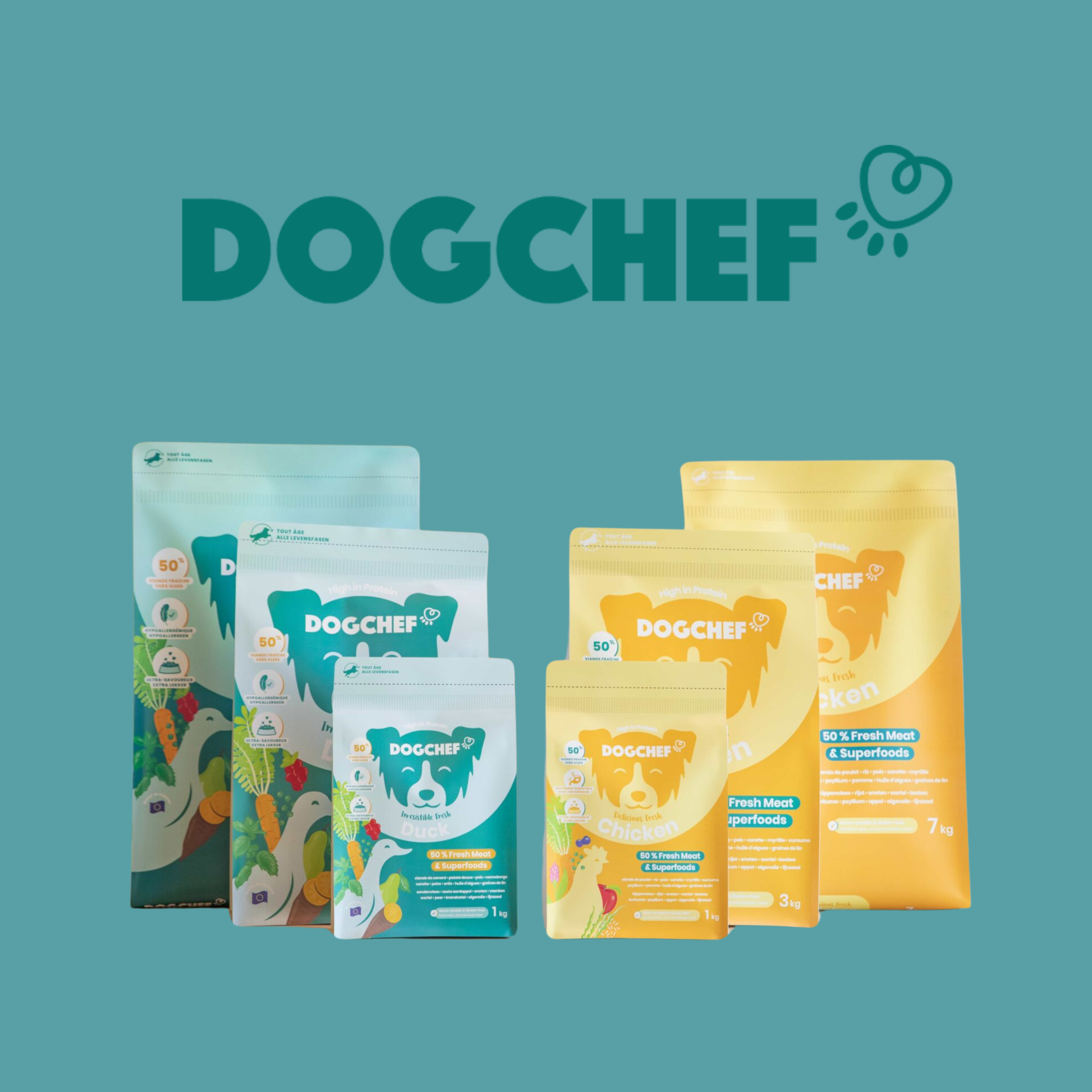 Croquettes Poulet - DOGCHEF