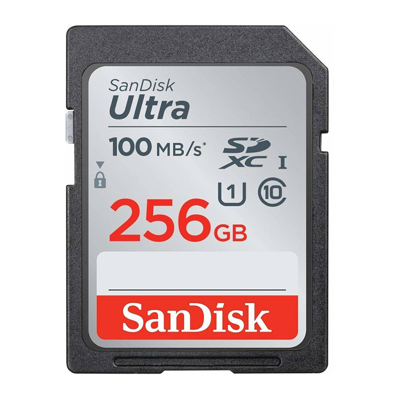 Cartão SanDisk Ultra 256GB SDXC 120MB/s
