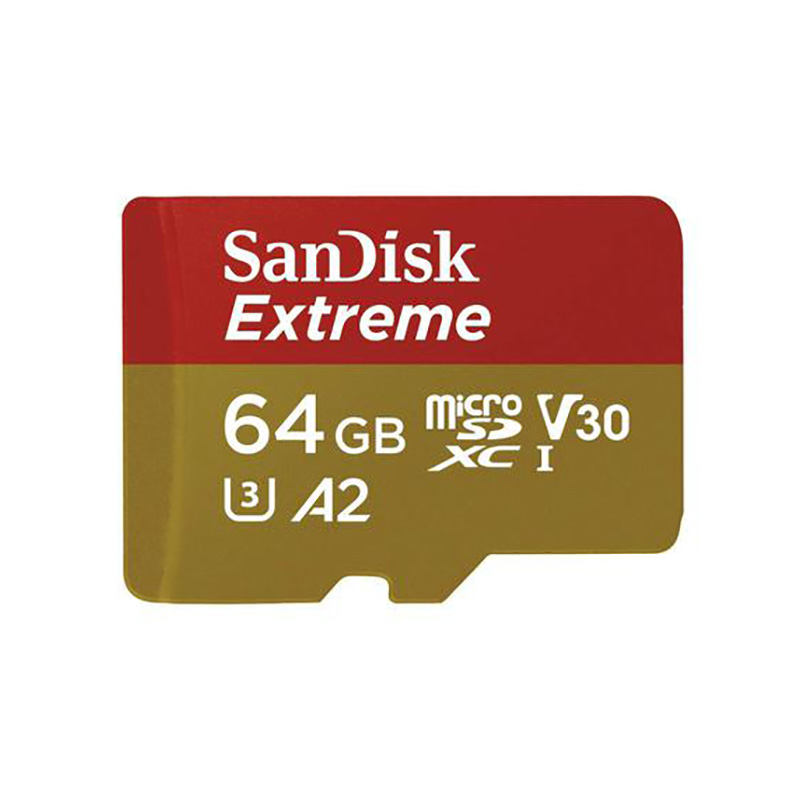 Cartão Sandisk Extreme MicroSDXC 64GB 160MBseg