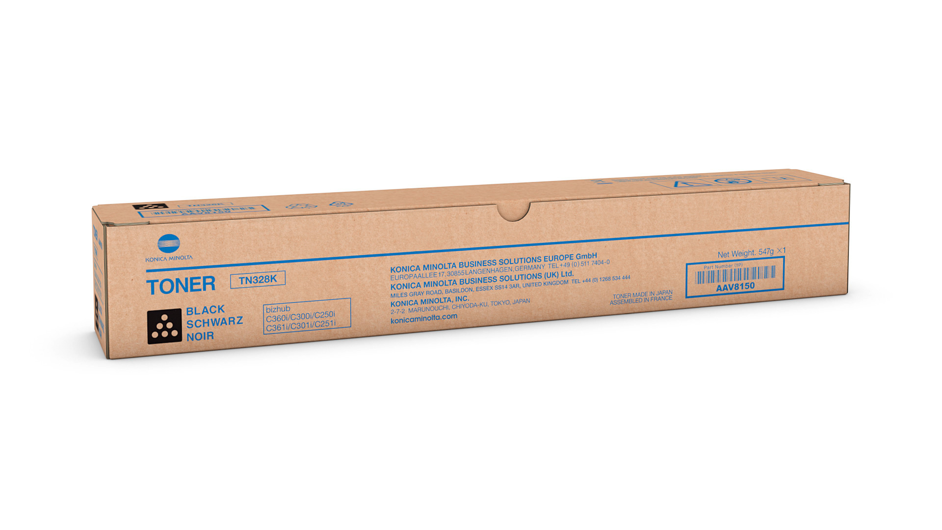 Toner black f.bizhub C360i series