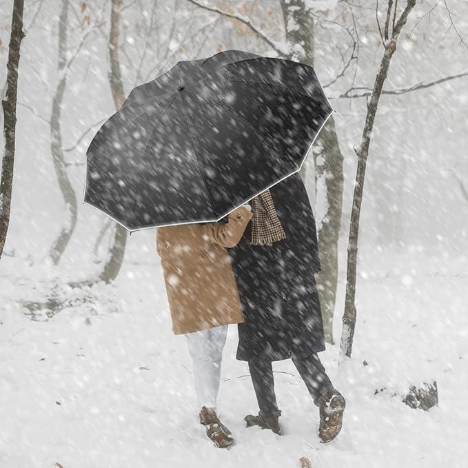 Pedir Guarda-chuva, dobrável automático, invertido 