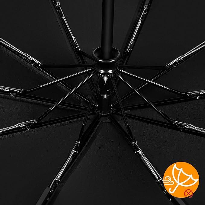 Pedir Guarda-chuva, dobrável automático, invertido 