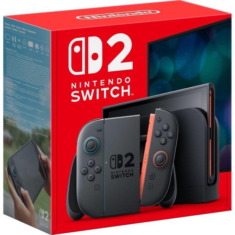 Nintendo Switch 2 + base + 2 comandos Joy Con 