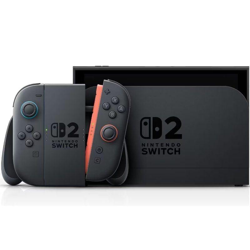 Nintendo Switch 2 + base + 2 comandos Joy Con 