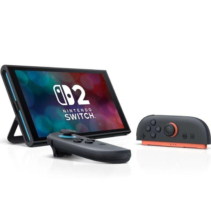 Nintendo Switch 2 + base + 2 comandos Joy Con 
