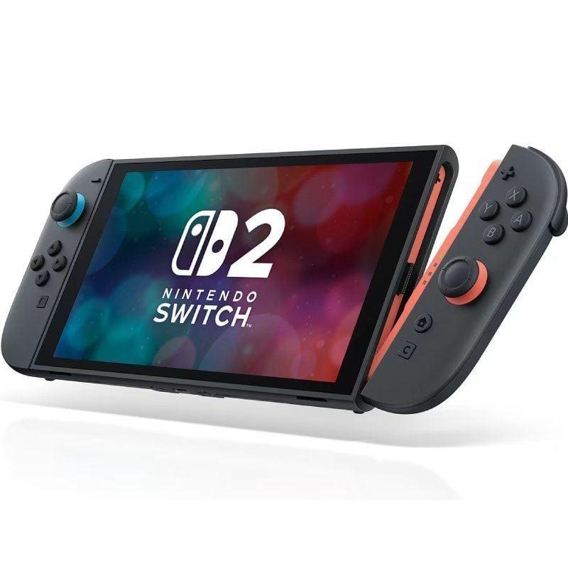 Nintendo Switch 2 + base + 2 comandos Joy Con 