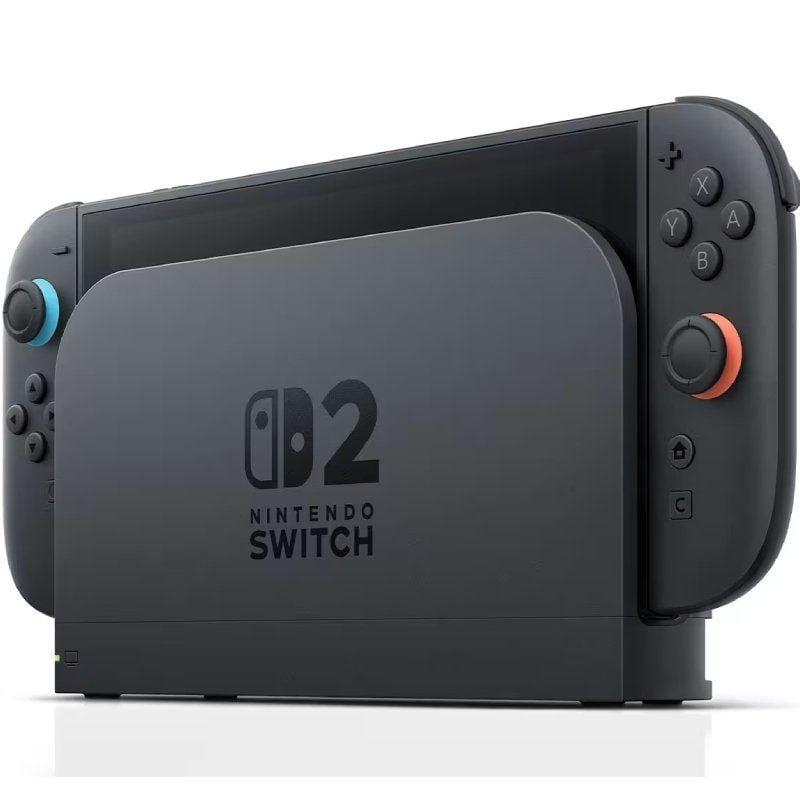 Nintendo Switch 2 + base + 2 comandos Joy Con 