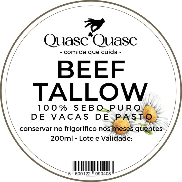 Beef tallow 100% grass fed