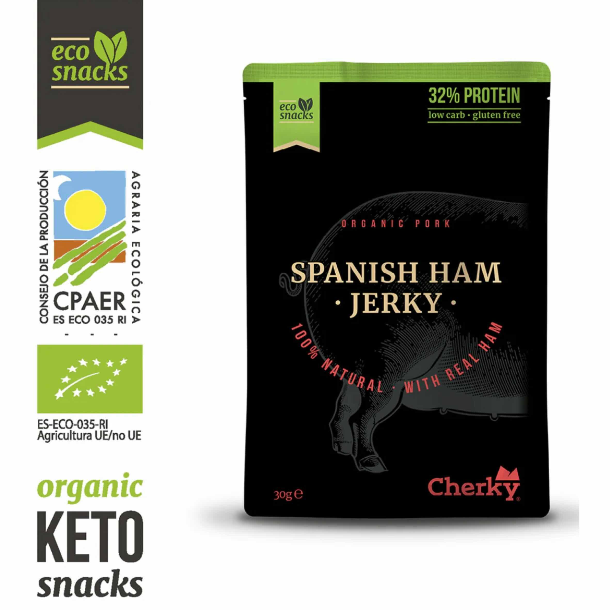 Cherky jerky BIO Spanish ham BIO