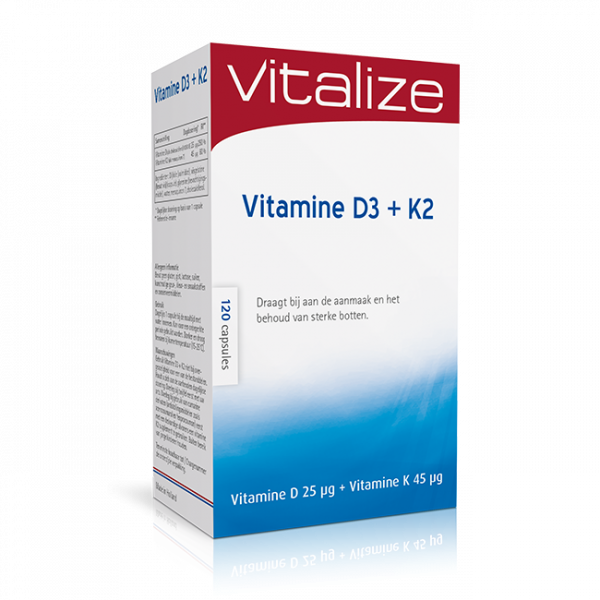 Vitamina D3 25 mcg+K2 45 mcg
