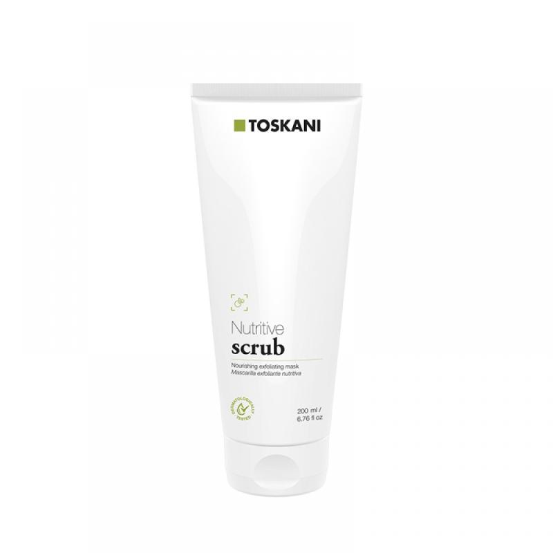 Esfoliante facial TOSKANI - Nutritive scrub 200 ml- peles secas ou envelhecidas