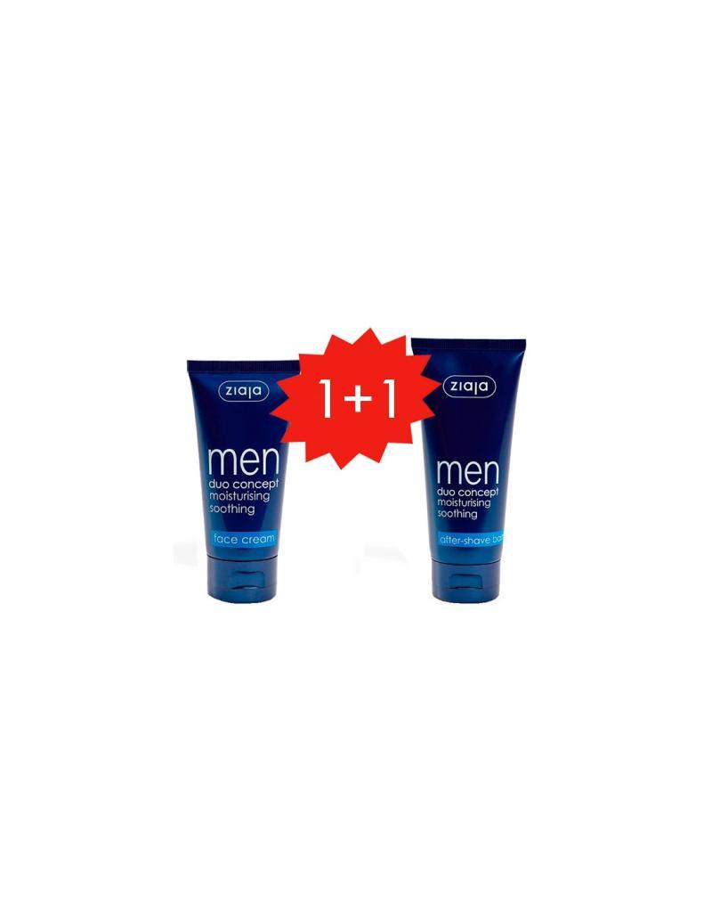 MEN Creme facial masculino FPS6, 50ml + Blsamo ps-barba 