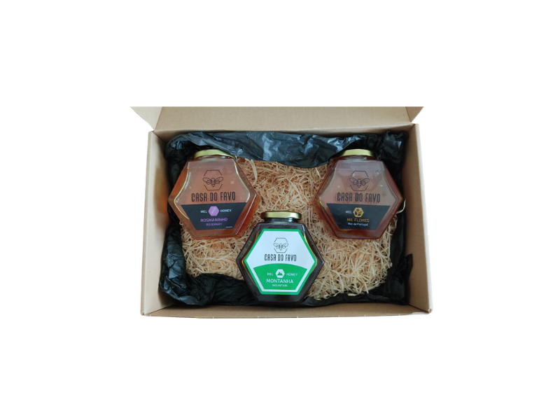 Cabaz 3 Méis 500g