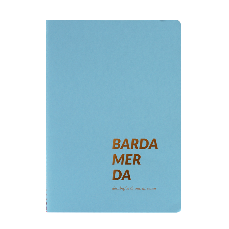 A5 blue notebook