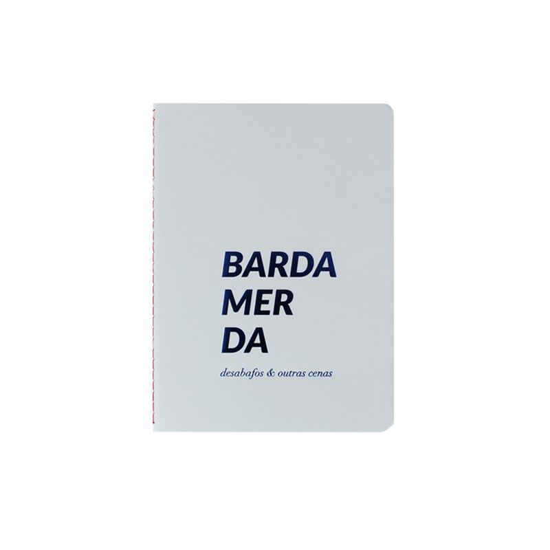 A6 light grey notebook