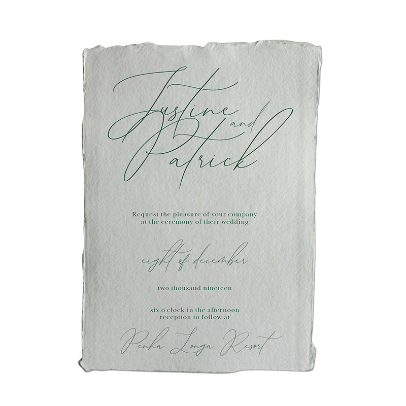 Printed Invitation ´Love me do´