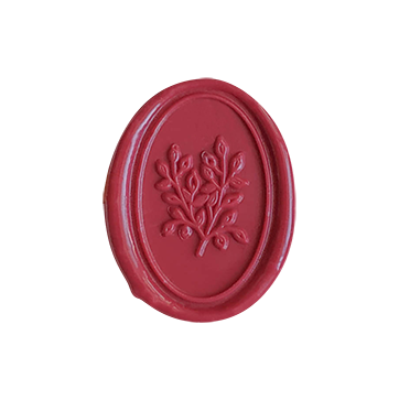 Wax seal Branches Burgundy / 10 pack