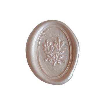 Wax seal Branches champagne / 10 pack
