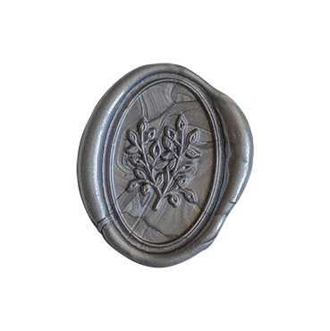 Wax seal Branches Silver / 10 pack