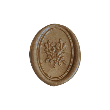 Wax seal Branches Gold / 10 pack