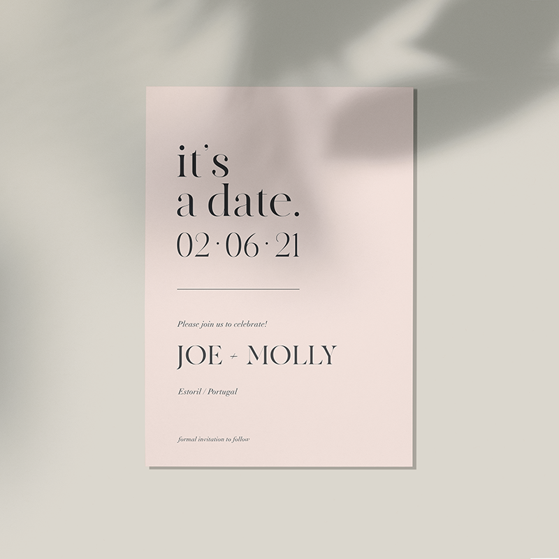 Save the Date ´It´s a date´