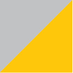 Grey + yellow