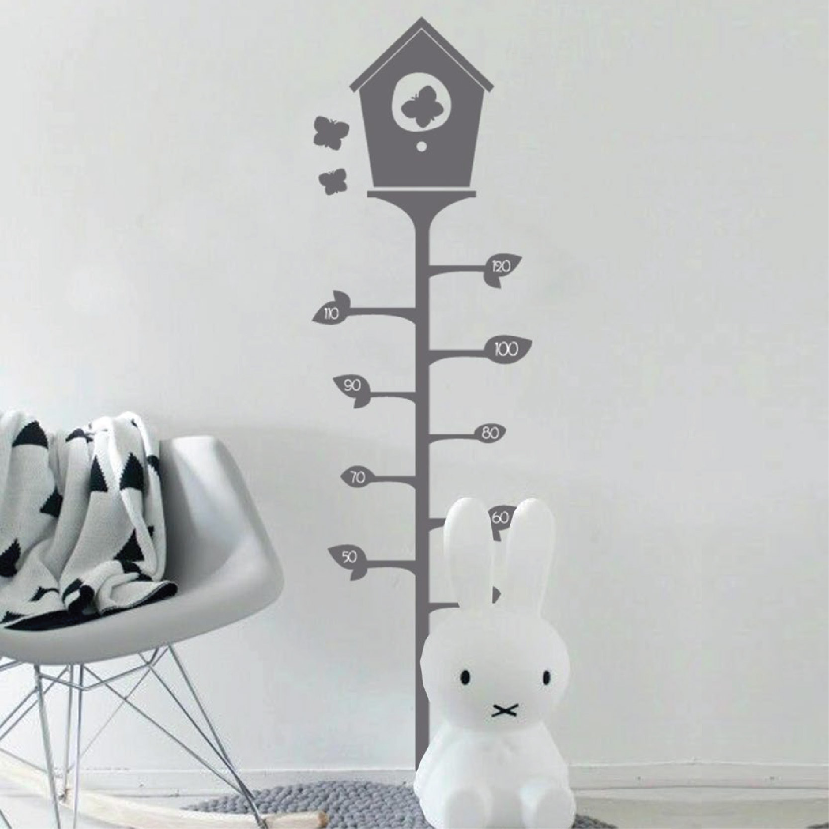 Wall sticker Height chart Bird´s House