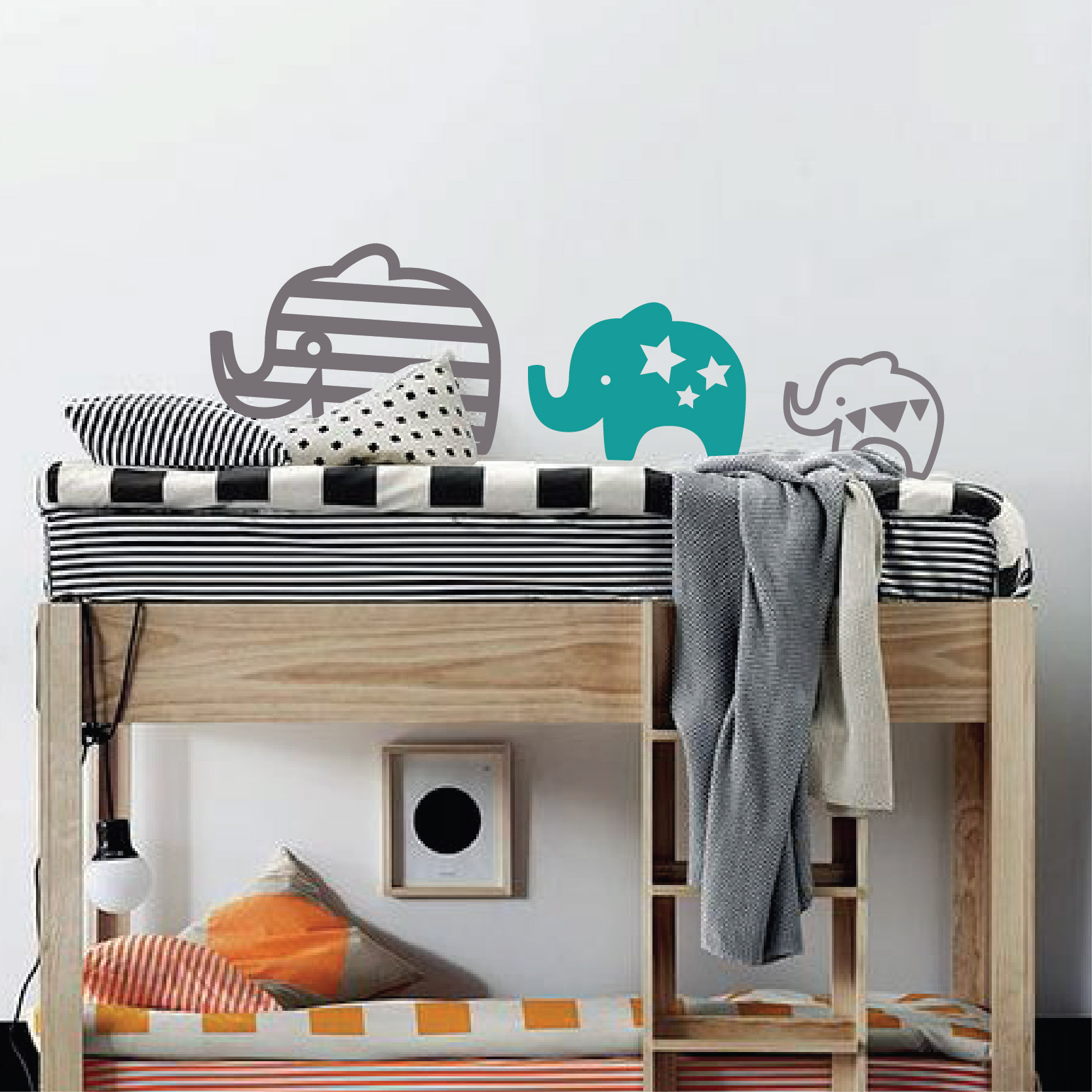 Wall sticker Elephants