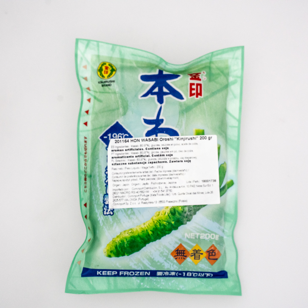 Hon Wasabi Oroshi ´Kinjirushi´ 200gr - Wasabi 100% Ultra Congelado