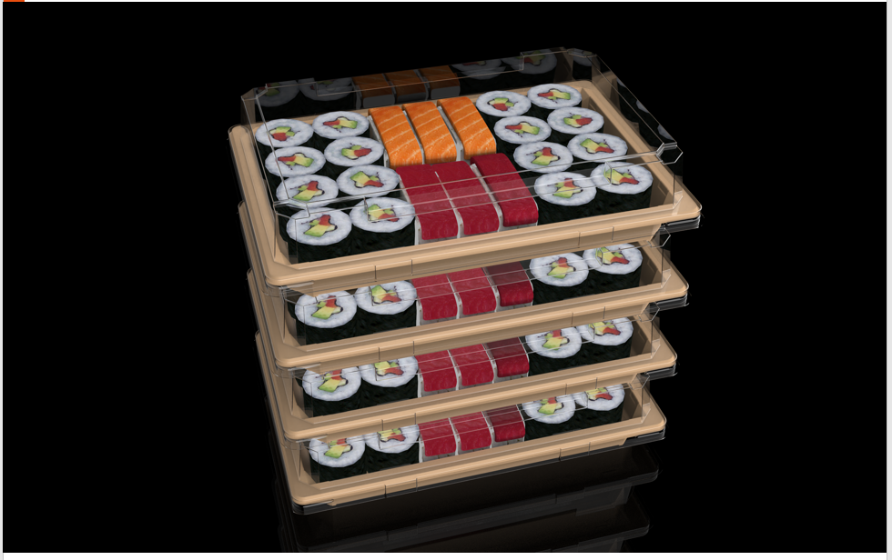 Sushi Yoki´EcoPacc´265x265x30(B10)280ud
