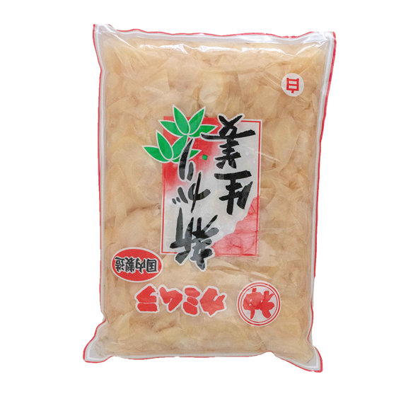 Gari Gengibre Branco Japão 1Kg