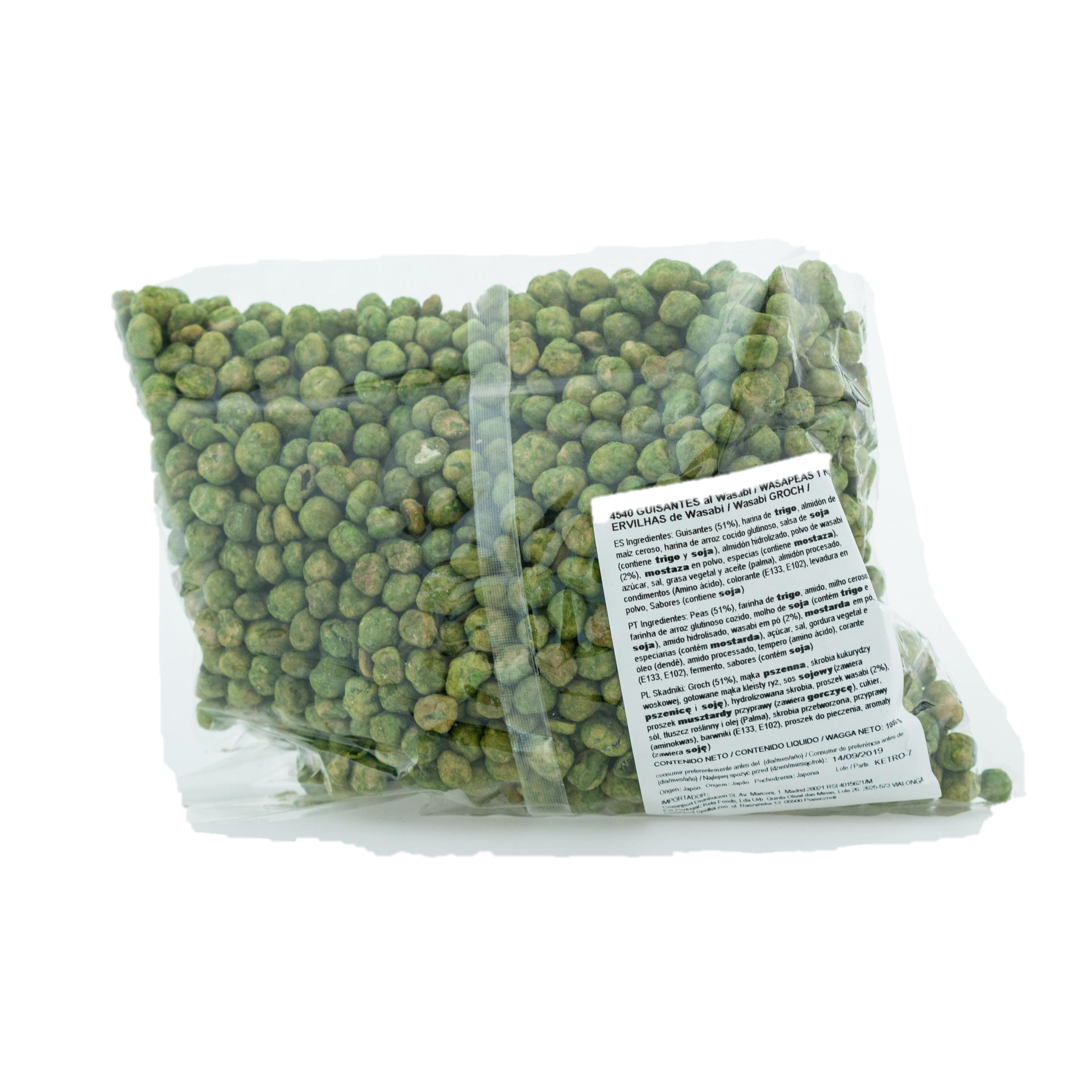 Ervilhas ao Wasabi/Wasapeas 1Kg