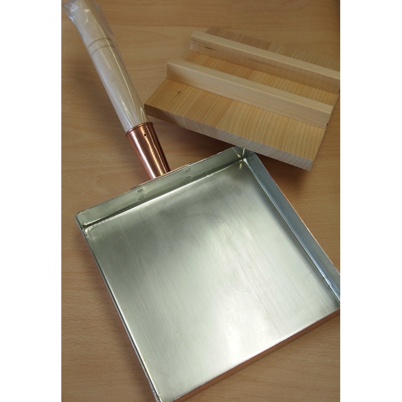 FRIGIDEIRA para Tamagoyaki 18 cm com Tampa