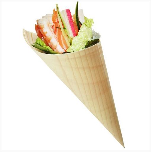 Cone de Madeira em pinho 180 mm - 50 uds