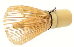 Batedor de Bambú p/ Chá Matcha