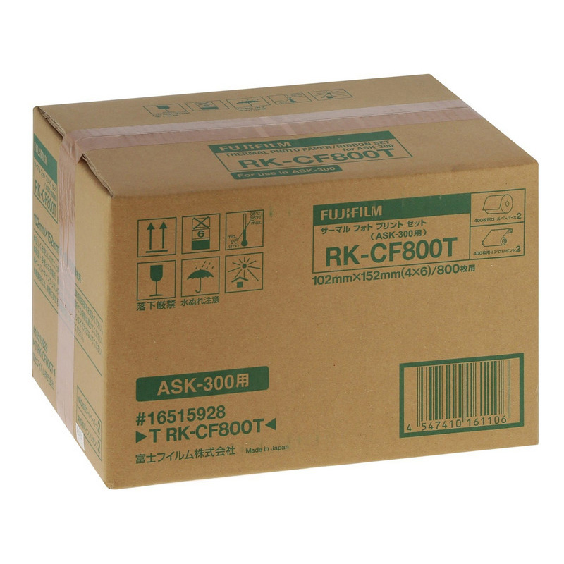 Papel Fujifilm T RK-CF800 (Ask300) - 10x15