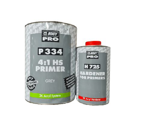 PRIMARIO 2K CINZENTO 4:1 HS 1,25L BODY (Kit 1L+0.25L)